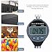Digital Shore D Durometer & Hardness Tester, 0-100HD Range with High 0.5HD Resolution & Large LCD Display, Portable Hardness Tester for Rubber, Plastic, Polymer, Tire, Flooring, Bowling Ball