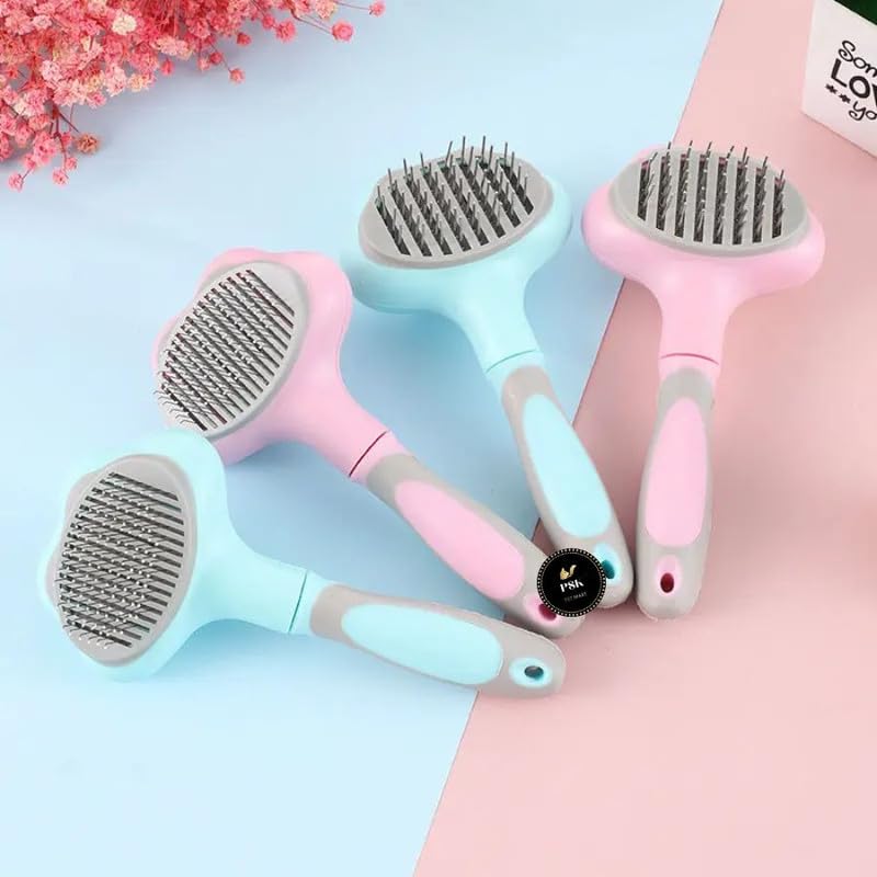 PSK PET MART Dog Hair Brush Slicker Dog Comb Pet Grooming Brush to Remove Dirt & Loose Fur Excellent Medium Length Hair Deshedding Brush for Dogs and Cats (B0CKLM4B7L) Amazon Price History, Amazon Price Tracker