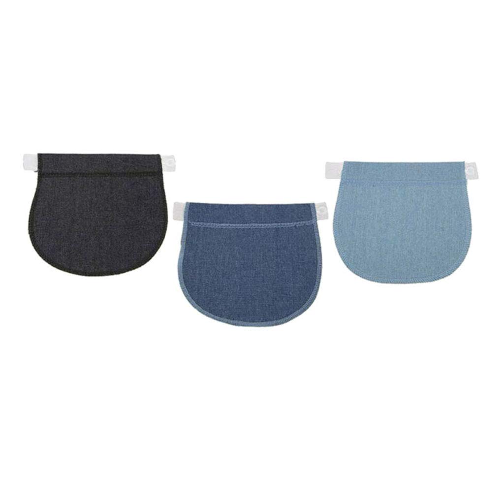 Bnf®3pcs Waist Extender Pregnant Adjustable Waistband Expanders Gray Denim Blue|Clothing Shoes & Accessories | Other Clothing Shoes & Accessories|Package : As per Description-image-23