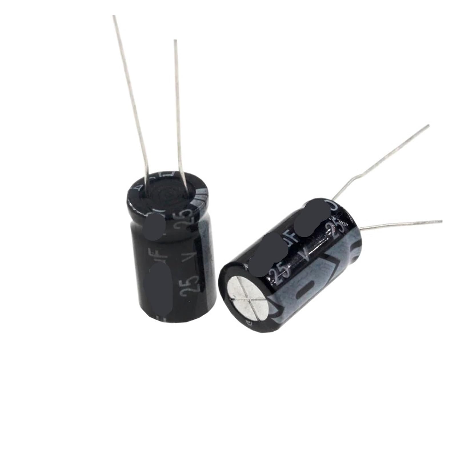 Condensateur électrolytique 1000mF 25V réduisant le bruit résiduel des cartes audio
