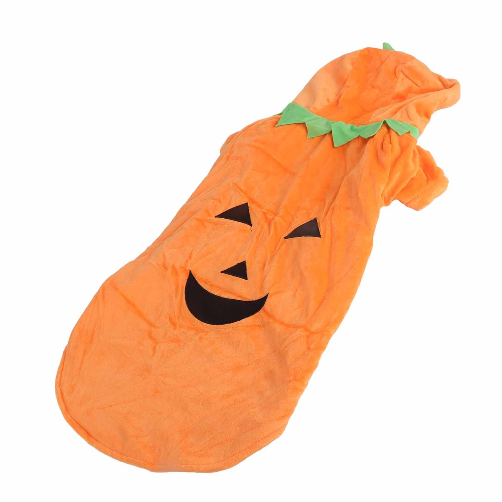 Costume de citrouille d'Halloween grand chien vêtement 4XL