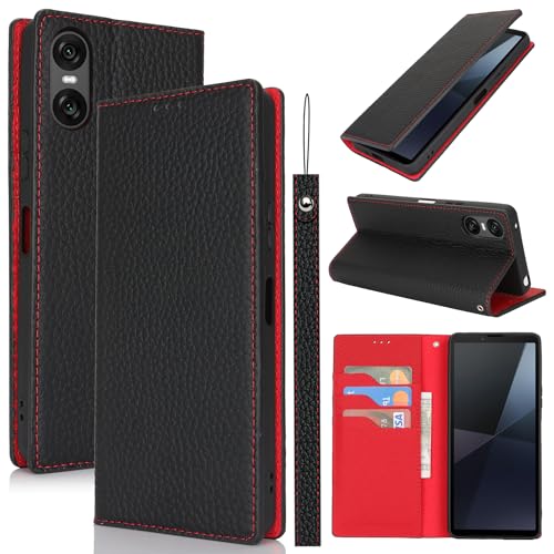 Pelanty For Sony Xperia 10 VI �P�[�X�蒠�^ SO-52E SOG14 XQ-ES44 �X�}�z�P�[�X ���v���i �{�v���U�[ ���z�^�J�o�[ �J�[�h���[ �X�^���h�@�\ �����}�O�l�b�g ����_�炩�� �\�j�[ �G�N�X�y���A10vi ��