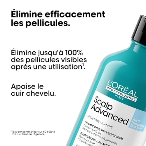 Shampooing Clarifiant Antipelliculaire Scalp Advanced 'oréal Professionnel - vue 4