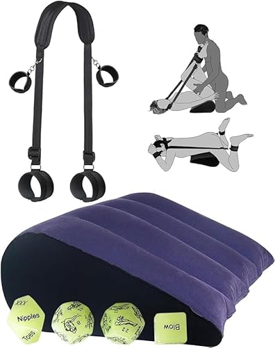 2025 Newly Sex Wedges Pillow and Ramps for Hip Bondage Kit Adults Sex Handcuffs, Sex Wedges for Hip Sex Pillowcase Wedge Pillow Set, Sex Furniture - Ramps Cushions Sweatshirt AM2