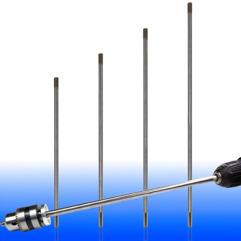 600mm M10Chuck Deep Hole Drilling Extension Connect Rod Hex Extention Holder 300-600mm
