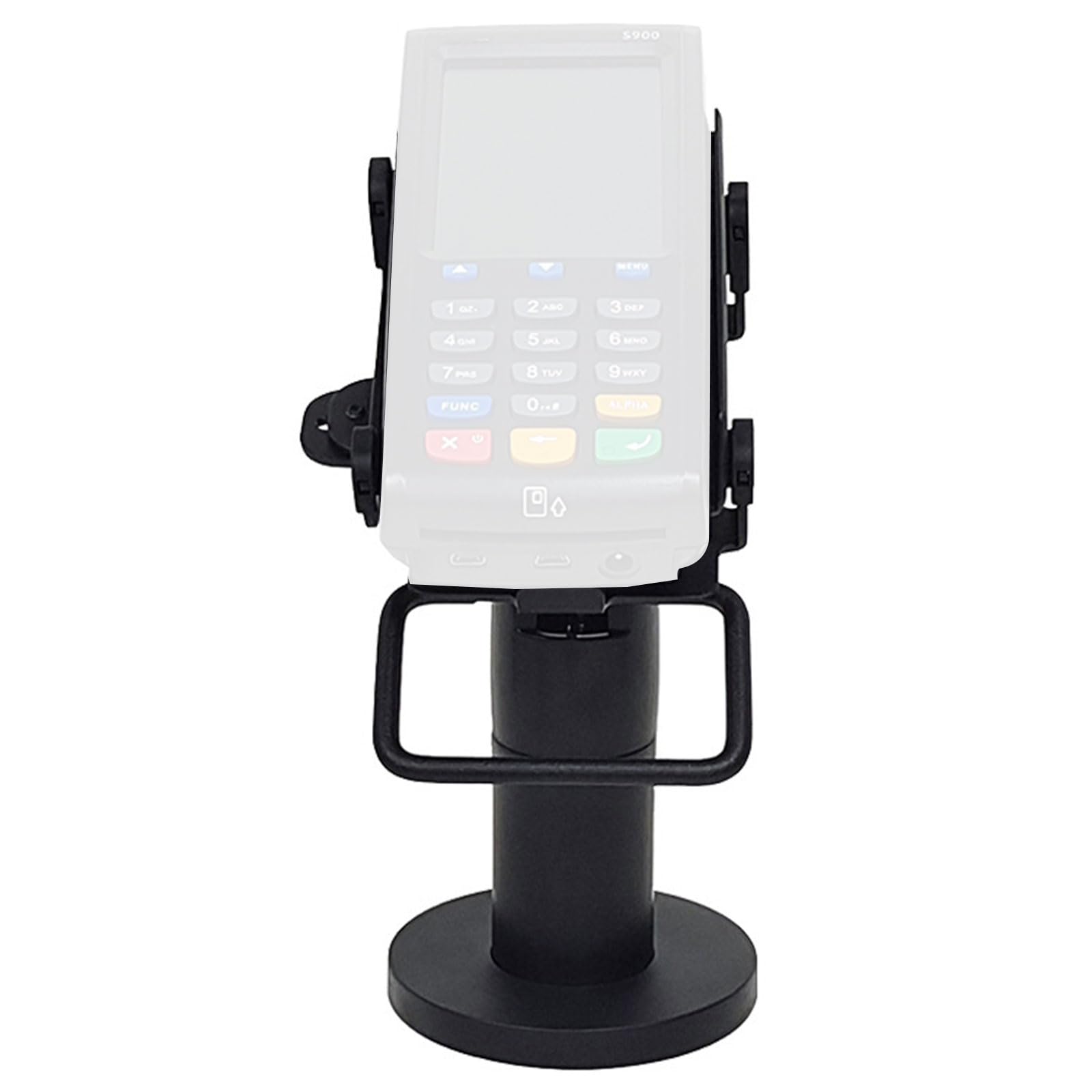 Supporto ergonomico regolabile POS installazione senza attrezzi lettore di carte di credito rack per banco negozio supporto terminale carta di credito