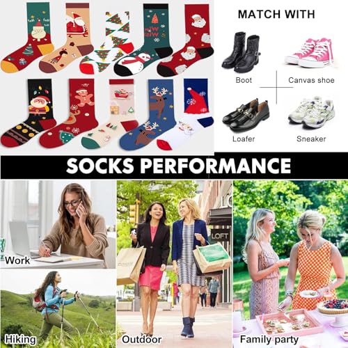Chaussettes décontractées en coton douillet pour journées cocooning - 8