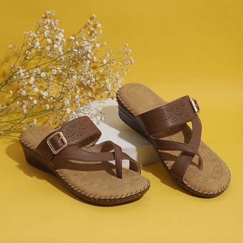 Image of SELBRO Doctor Orthopaedic, Extra soft | Ortho Care Comfortable Slippers For Women & Girls | Weightless | Padded Soft Insole For Boost Comfort & Relief | Best For Joint & Knee Pain DR25