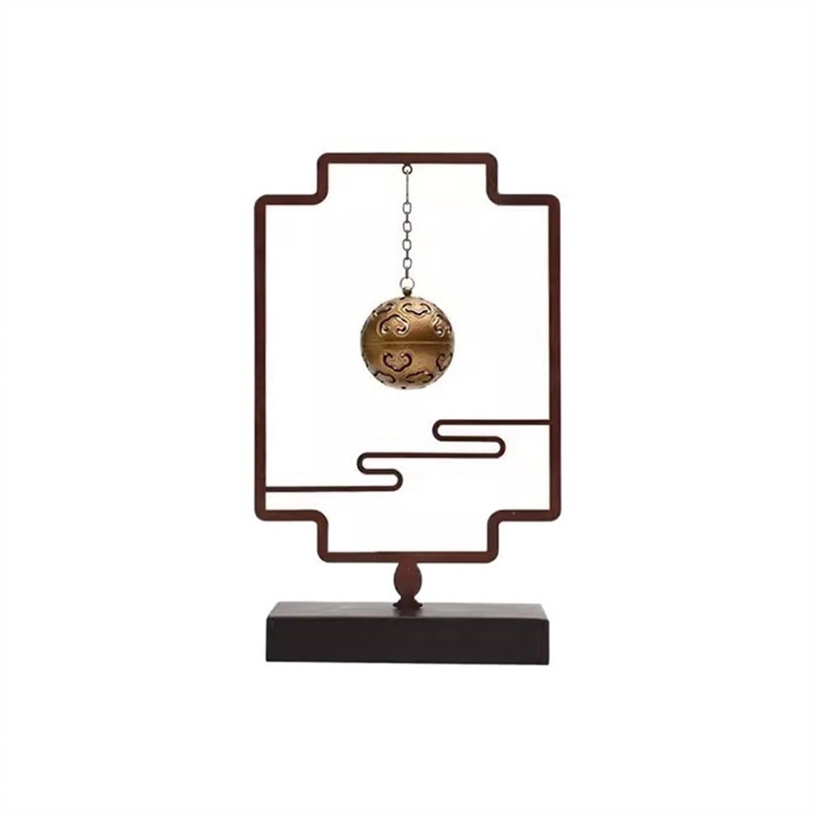 Incense Pot Indoor Suspended Reverse Flow Incense Burner High-end Copper Decoration Spherical Holder