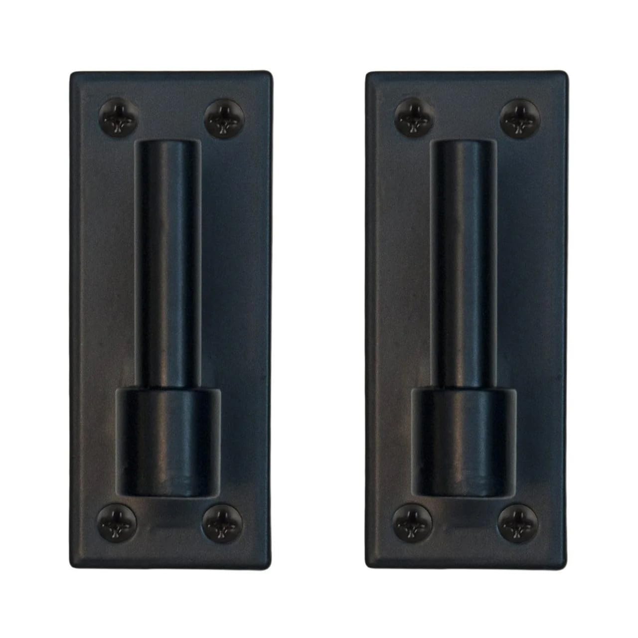 Stainless Steel Traditional Plate Mount Pintel- Pair W 3/4