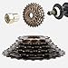 VGEBY1 Bicycle Freewheel Set, 6 Speed 14T-28T Bike Cassette Sprocket for Mountain Bikes Cycling Replacement Accessory