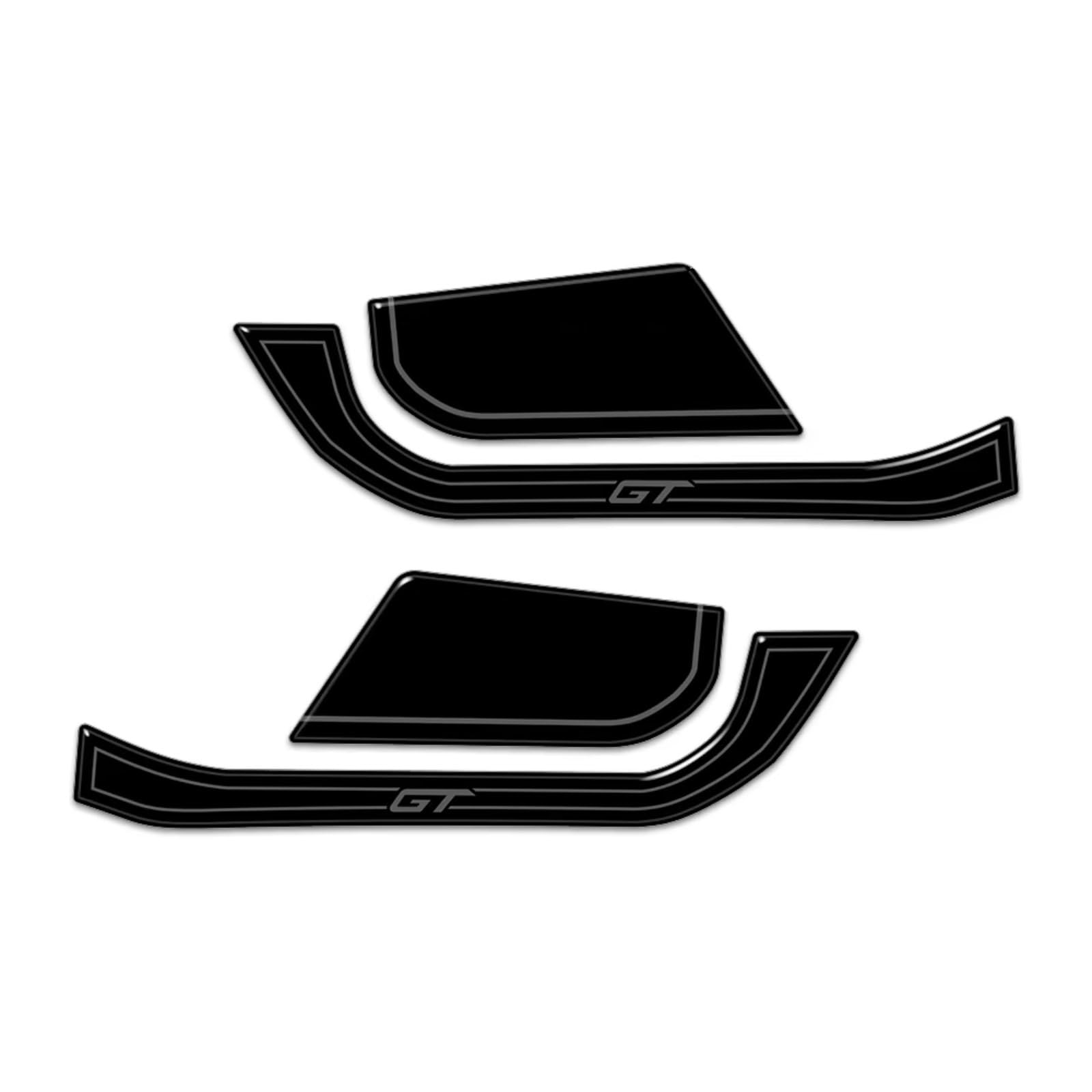 Motorbike Tank Pads Compatible with for Tracer 9GT 2025 Glossy Motorcycle Handlebar Protector Sticker Solid Build Impact Resistant Weatherproof(C)