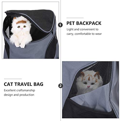 VILLCASE Mochila Com Transporte para Animais de EstimaÃ§Ã£o para CÃ£es Pequenos E Gatos. Bolsa Com T