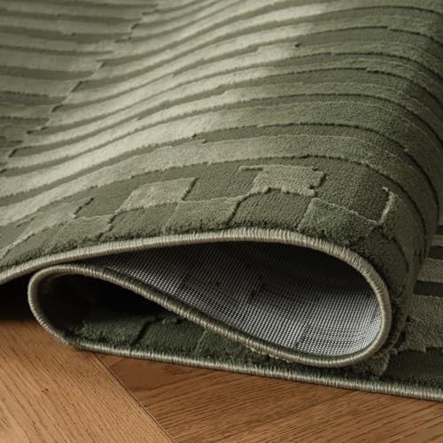 Tapete Revival Rugs 240x160 cm, poliéster reciclado verde miniatura 5