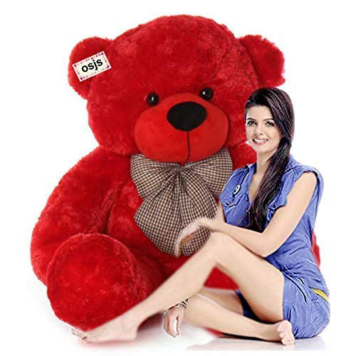 NP TOYS Teddy, Panda New Soft Toys, Teddy Bear 3feet for Girls, Soft Toys for Kids, Birthday Gift for Girls,Wife, Boyfriend, Husband, Gift for Girls, Gift Item (Red, 3 Feet) (B09HHL48SB) Amazon Price History, Amazon Price Tracker