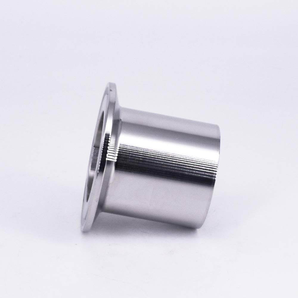 Raccord de tuyau 1 pièce 3/4" BSPT femelle x 2" Tri Clamp Ferrule OD 64 mm SUS304 en acier inoxydable