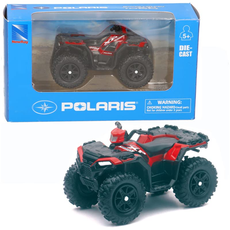 Diecast Model Toy ATV New Ray 07363 Sportsman XP 1000 2018-07363 Polaris Toy, Multicoloured