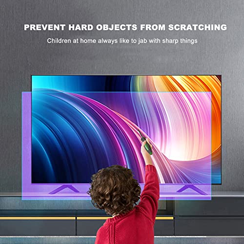 Protecteur d'écran TV 50" mat anti-éblouissement - 8