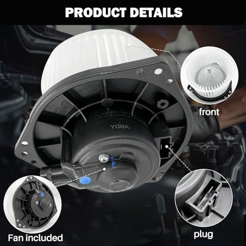 Image of 700206 AC Heater Blower Motor Fan Assembly Fit for Subaru Forester 2001-2013, for Subaru Impreza 2008-2014 72223SA030, 72240FC010