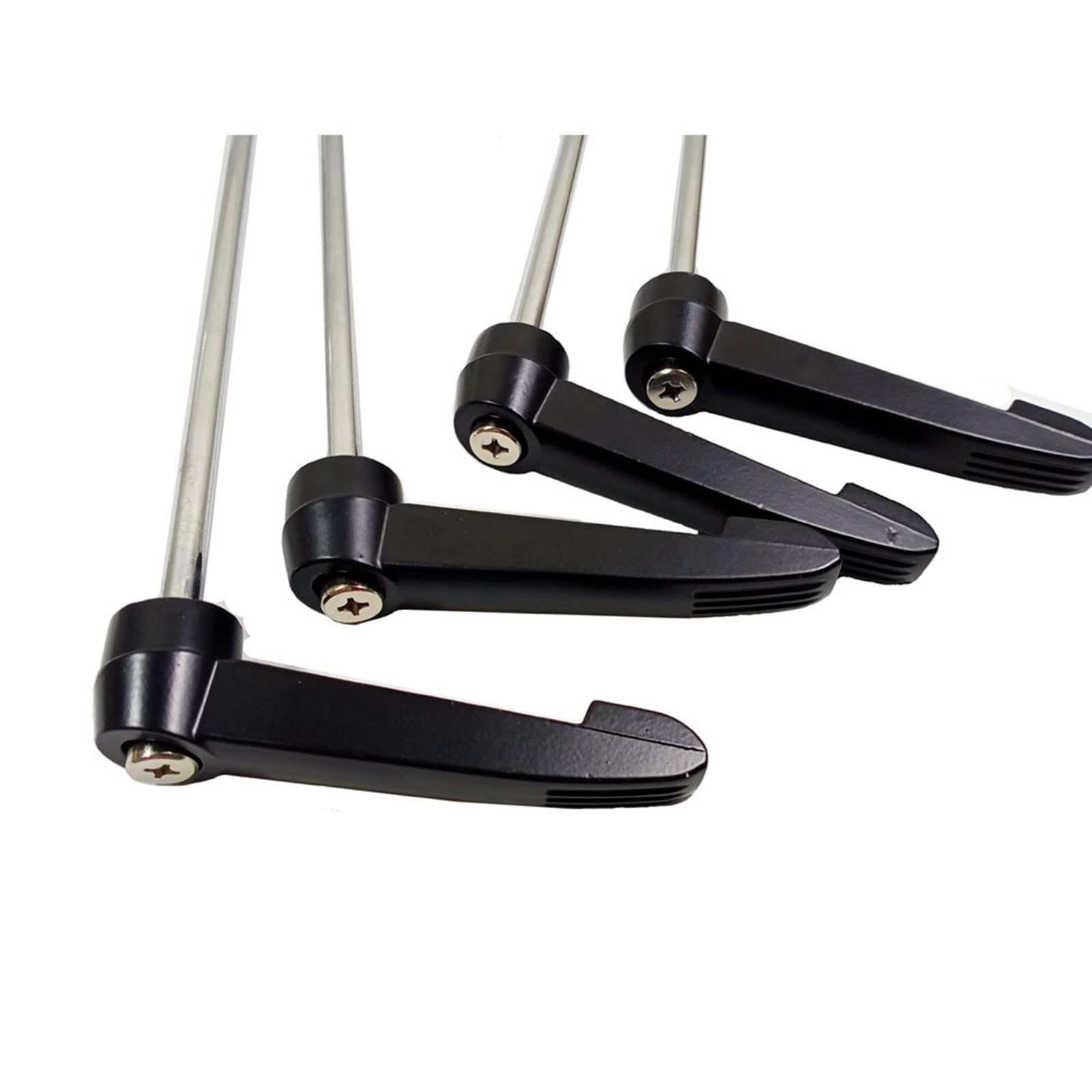 Lot de 4 crochets noirs pour carrosserie automobile - Outil manuel d'indentation de poignée rotative
