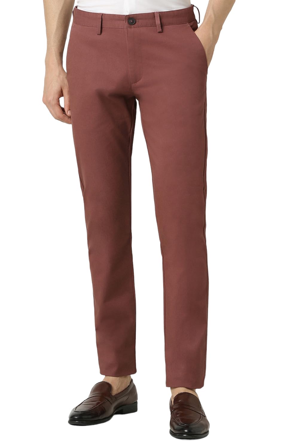 peter england Men Regular Fit Casual Pants-picture-21
