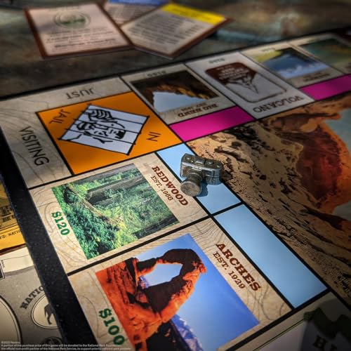 Monopoly National Parks 2020 Edition | Featuring Over 60 National Parks from Across The United States | Iconic Locations – Image 7