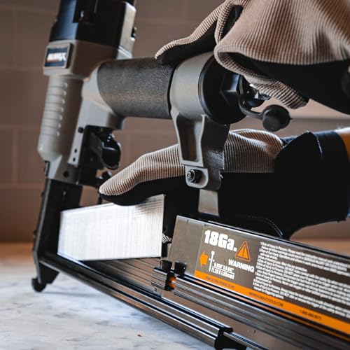 NuMax Pneumatic 3-in-1 Nail Gun | 16 GA & 18 GA Finish Nailer, Brad Nailer, Stapler | Multi-Purpose Air Tool for Trim, Moulding, Baseboards, Furniture, and Home Improvement Projects | SL31 thumbnail 8