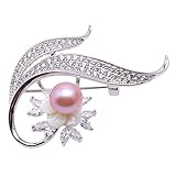 Broschen sind eine hervorragende Möglichkeit, sich selbst zu assistieren und den letzten Schliff hinzuzufügen, der Ihr Aussehen vervollständigt. Diese kreativ gestaltete Perlenbrosche kann ein perfektes Accessoire für jedes Kleid sein. Sie können es auch auf Revers, Bluse, Strickjacke, Hut oder sogar Taschen legen. Es kann auch als Anhänger verwendet werden.