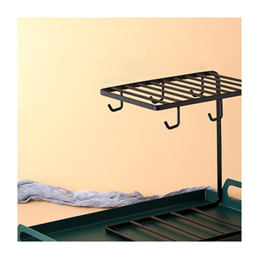 Bandejas para Servir Comida Bandeja y platear de Servicio, Bandeja Bocadillo Madera Gruesa Rectangular, Desayuno, decoración Granja con Estilo(L)