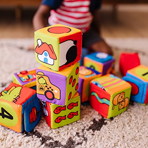Melissa & Doug K's Kids Match and Build Soft Blocks Set - image 9