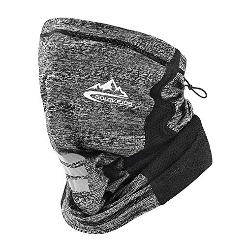 ROSAUI Sommer-Gesichtsmaske Bandanas UV-Schutz Halstuch Sturmhaube Gesichtsmaske wiederverwendbar waschbar UPF 50+ staubdicht Angeln Wandern Reiten Outdoor Sport für Damen und Herren Cover