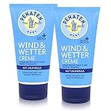 Penaten Baby Wind & Wetter Creme 75ml - Schützt bei kalter Witterung (2er Pack)