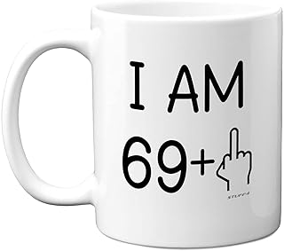 Stuff4 - 70th Birthday Gifts for Women Men, Novelty Mug Middle Finger, Funny Gifts, Perfect Birthday Present, Funny Mugs f...
