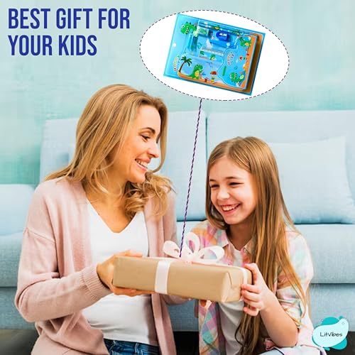 Image of Stationary Set Cute School Kit Good For Birthday Return Gift Educational Supplies For Kids-1*Steel Pencil Box,1*Plastic Scissor,2*Pencils,1*Sharpener,1*Eraser,2*Pencil Caps - Blue Dinasaur