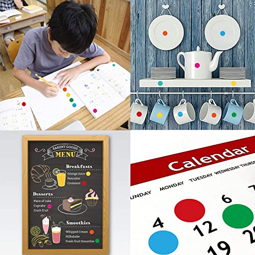 2040 Pcs Dot Stickers, Round Colored Stickers, 10 Color Circle Dot Stickers, Color Coding Labels Circle, Small Round Stickers For Coloring,Marking,Organizing,Office,Student Classroom #TOP5