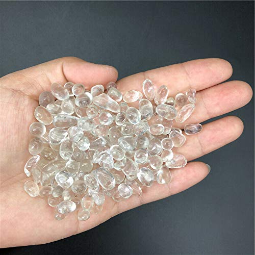 50 g 7-10 mm di Cristallo colorato Ghiaia Bianca for vasi, acquari, Giardini e fontane Raccolta domiciliare