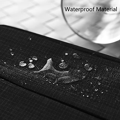 Simpolor Electronics Organizer, Adjustable Divider Travel Cable Organizer, Electronic Accessories Carrying Case With Front Pocket For Cable, Cord, Usb, Power Bank, Hard Drive Storage, Black Plaid #TOP5