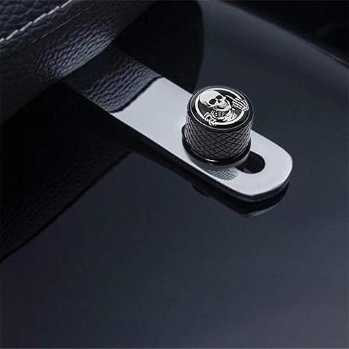 Miniatura 8 de Tornillo de acero inoxidable moleteado para asiento de guardabarros, rosca de 14 pulgadas - 20 para Harley Davidson 1996-2020, esqueleto de dedo