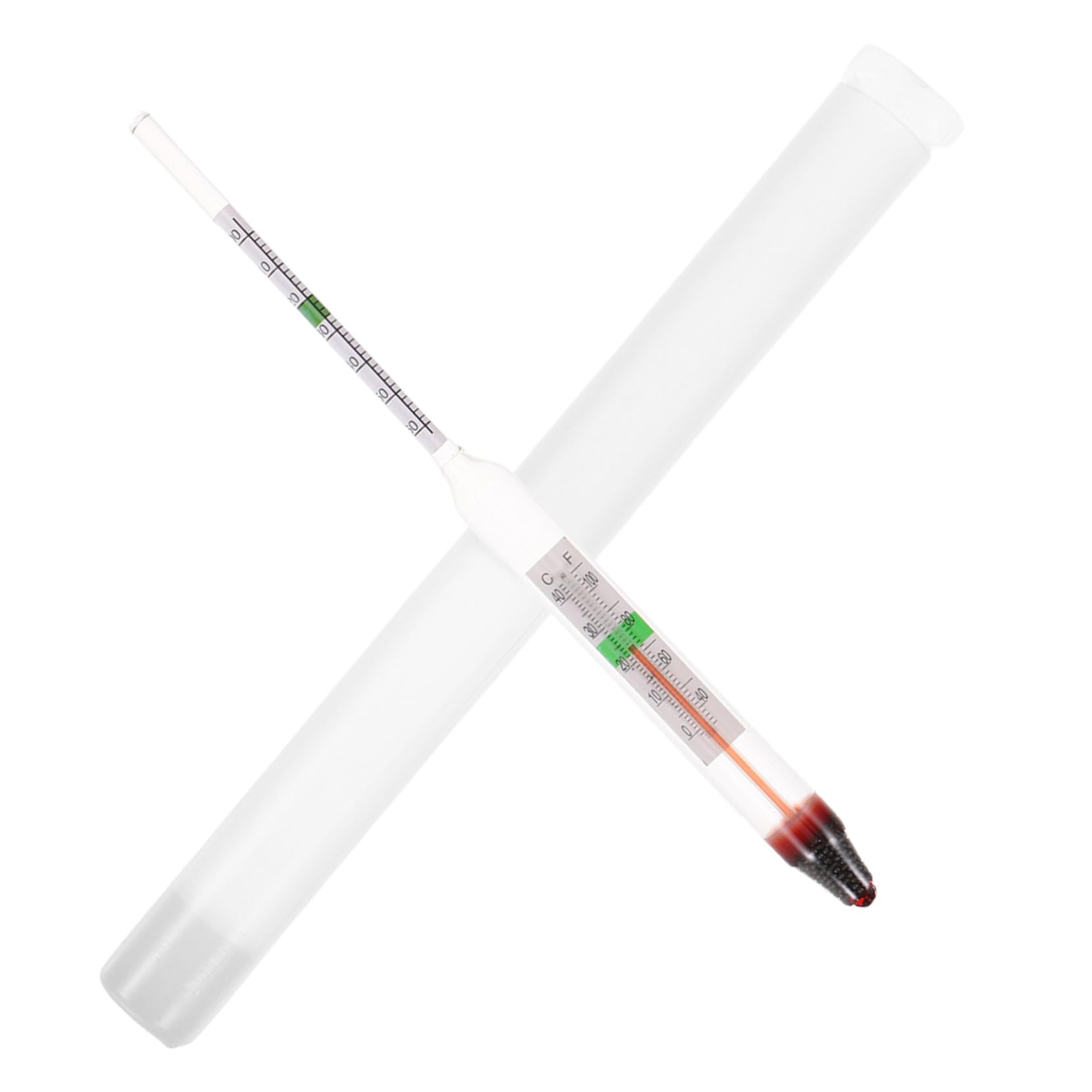 POPETPOP 4 Set di Misuratore di Densità per Acquario di Acqua Marina Idrometro per Acquario Idrometro per Acquario Marino Idrometro per Acquario Tester per Acquario Sale Plastica