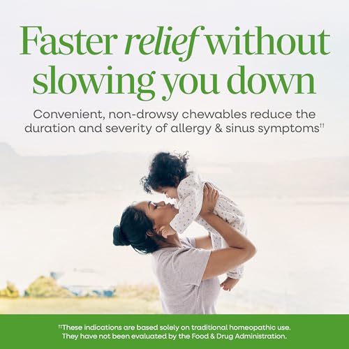 Nature's Way Umcka Allergy & Sinus Relief Chewables, Cherry, 20 ct - image 2