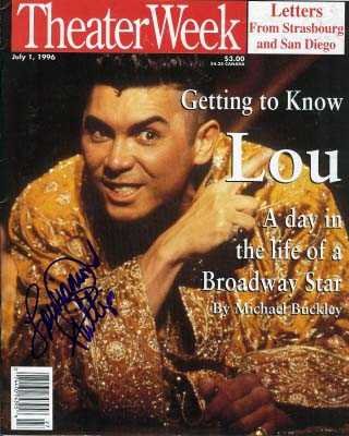Lou Diamond Phillips (King and I) autographed Magazine