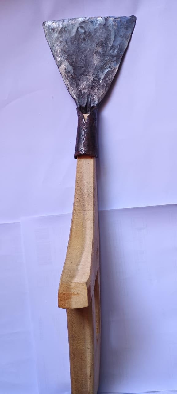 Anuraj Farms Desi Khurpi or Khurpa ,showal,with woodenhandel for Cleaning unwated Grass and Also to dig Holes ect.. (B0C85TTP2C) Amazon Price History, Amazon Price Tracker