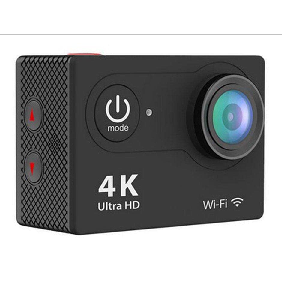 Drumstone 𝟏𝟓 𝐘𝐞𝐚𝐫𝐬 𝐆𝐮𝐚𝐫𝐚𝐧𝐭𝐞𝐞 4K Ultra HD Action Camera with WiFi & 170° Wide-Angle Lens, Includes Waterproof Case & Mounts, Helmet Cam, Great for Biking, Diving, Outdoor Sports Vlogs