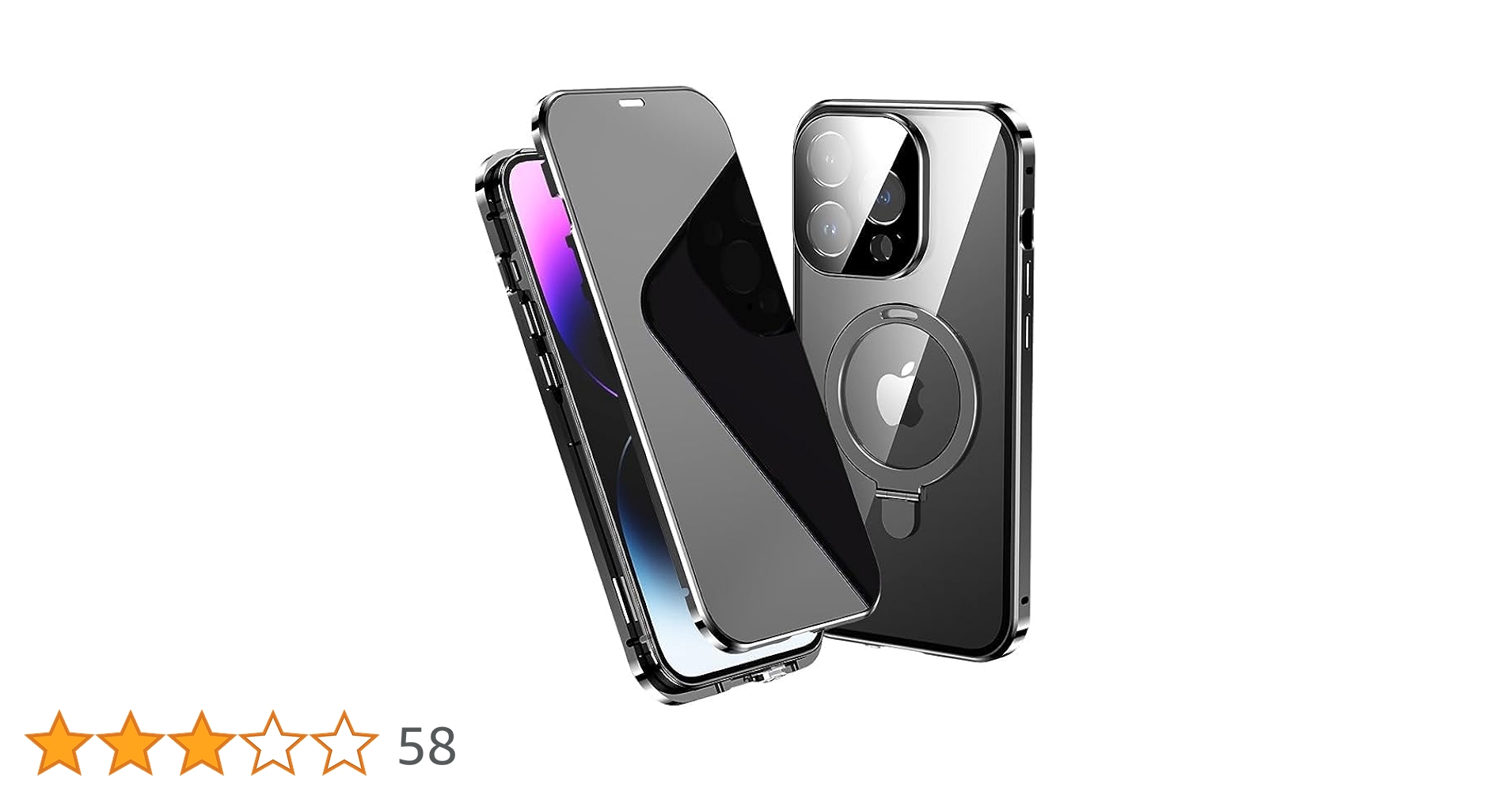 覗き見防止 iPhone 15/15 Proケースロック機能付き+マグネット式 Amazon.co.jp: 覗き見防止 iPhone 15 Pro Maxケース [磁気吸着+