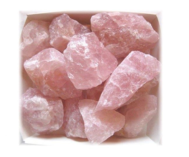 Anjani World Natural Rose Quartz Rough Crystal Stone Raw Rock for Healing, Attract Unconditional Love and Infinite Peace 250 Gram-image-3