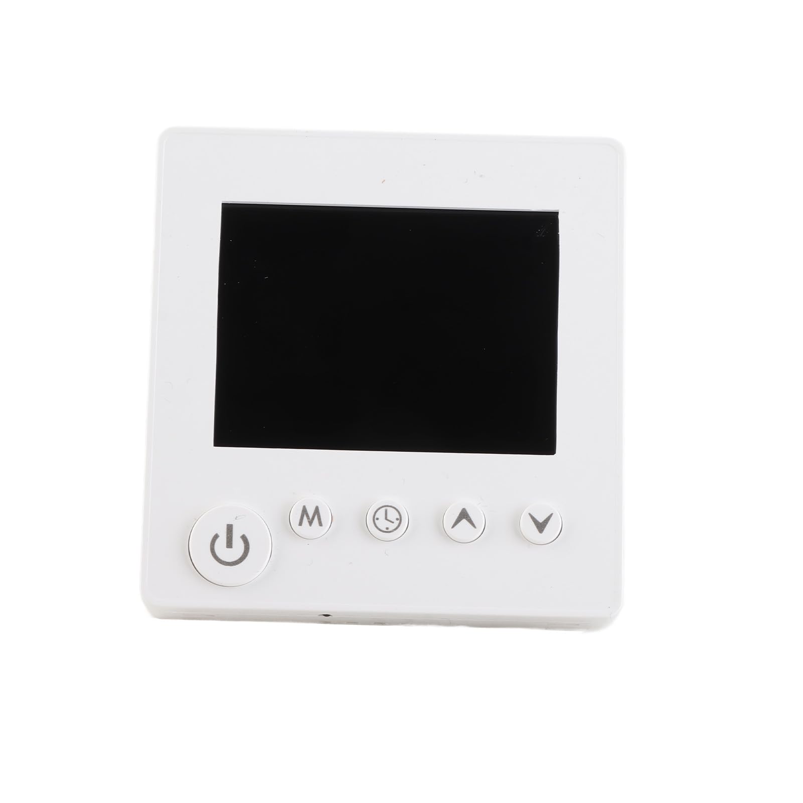 Programowalny termostat ścienny Cyfrowy termoregulator z przyciskiem dotykowym LCD do ogrzewania domu Harmonogramowy regulator temperatury 5+2 86 x 86 mm Zakres wyświetlania 0 do (E-1)