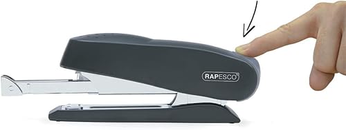 Miniatura 3 de Rapesco Grapadora - Spinna, capacidad de 50 hojas. Utiliza 26 y 24 grapas tipo 14"- 516" (R71726B3)