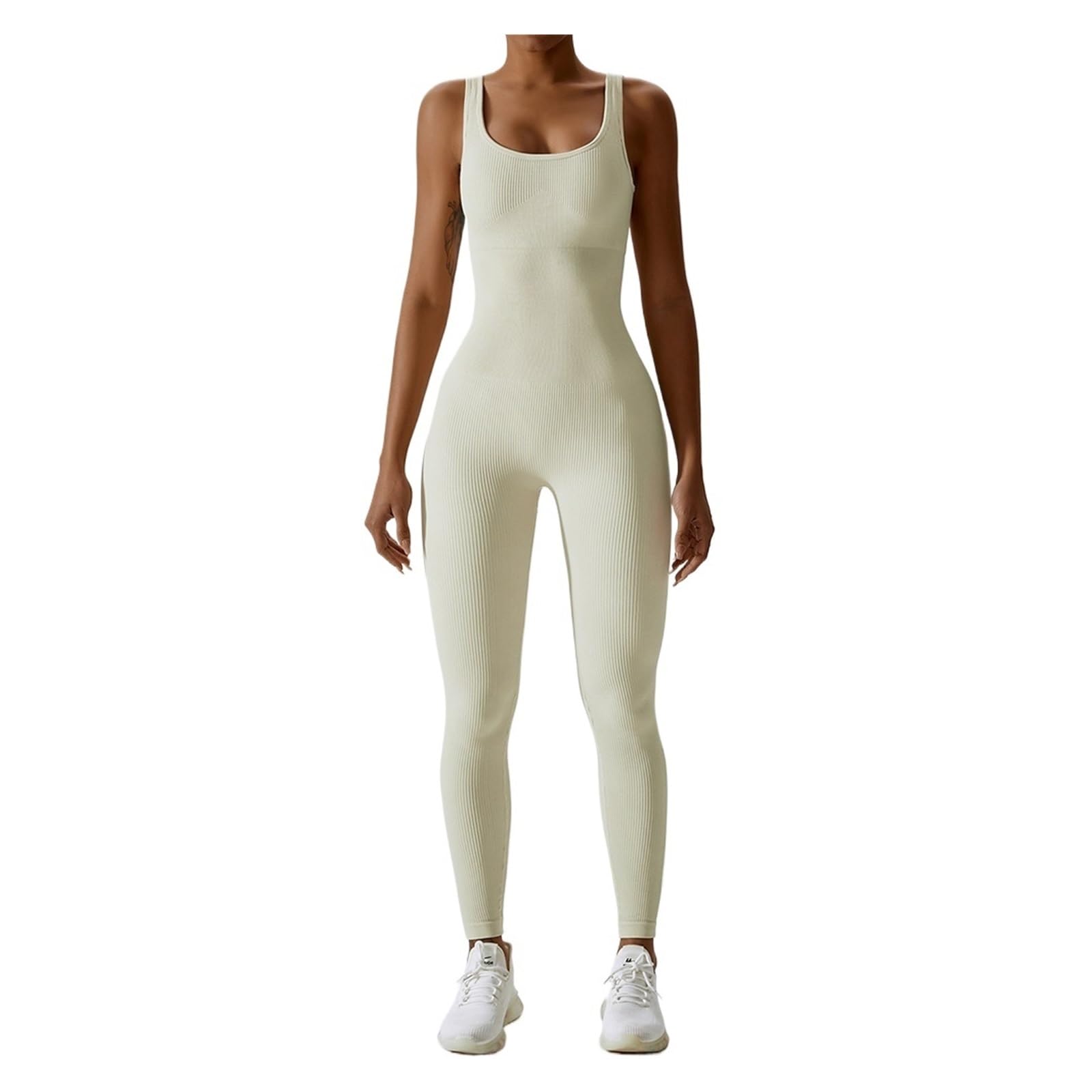 Mono de yoga sin espalda Conjunto De Yoga For Mujer, Chándal Una Pieza, Mono Manga Larga For Entrenamiento, Ropa Deportiva For Gimnasio, For Para Entrenamiento