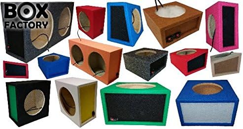 2 NEW 8"inch sealed subwoofer enclosures Car/Truck sub woofer audio speaker box
