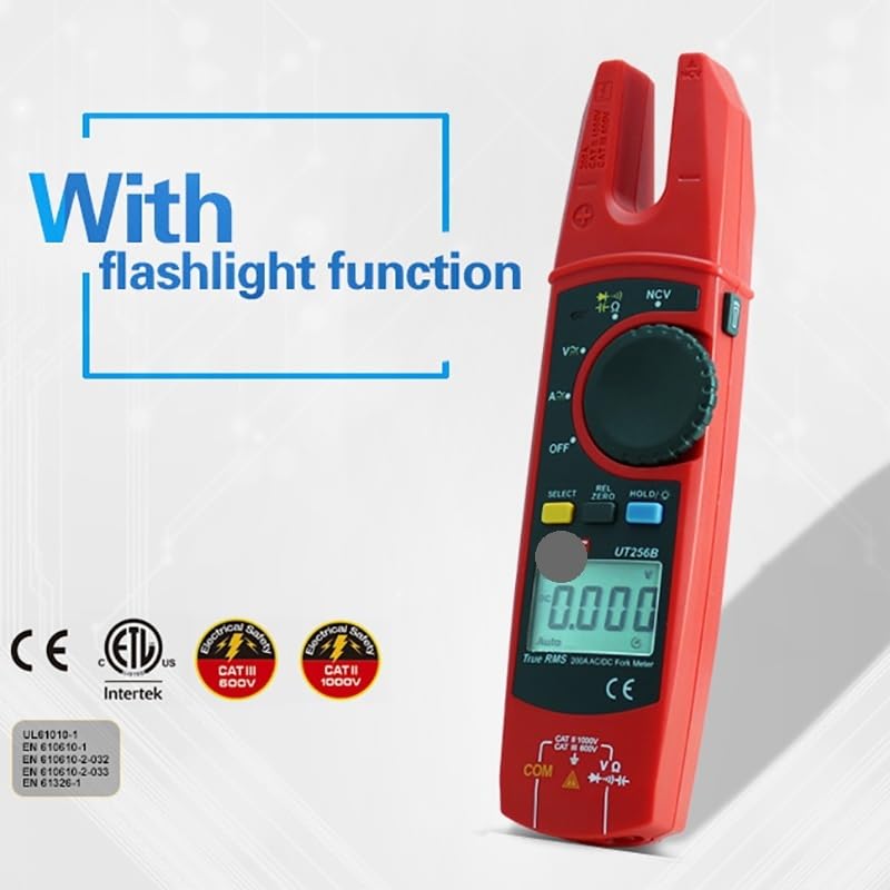 UT256B Multimetro digitale a forcella True RMS for auto 200A AC DC Amperometro a pinza Tester NCV Voltmetro Ohm Cap Auto Range Altro